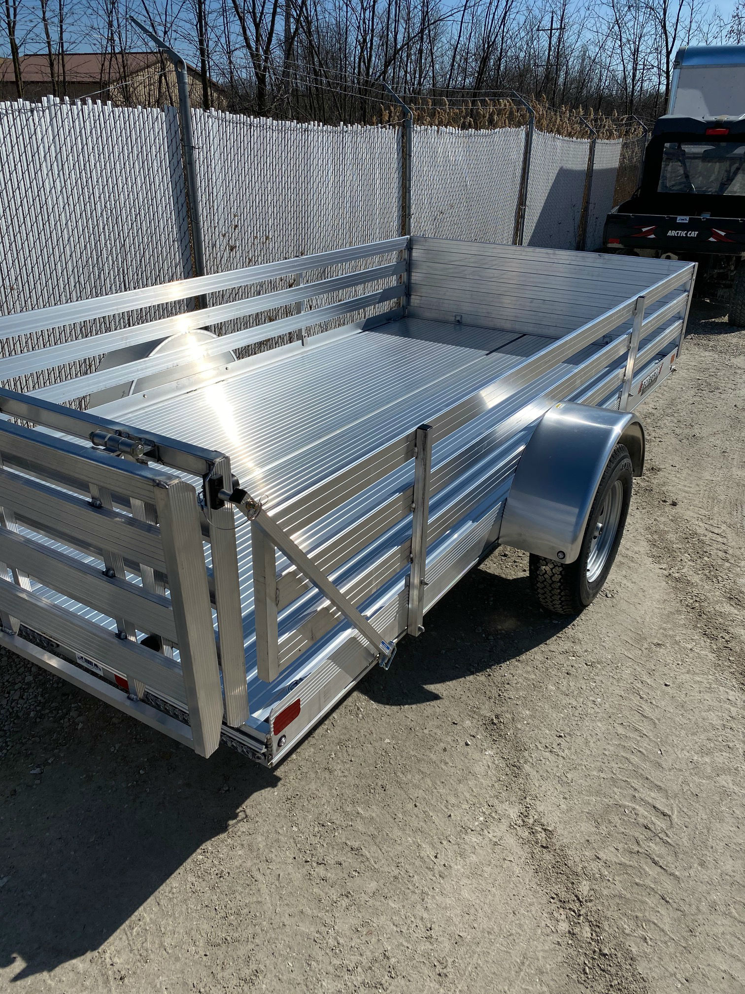 Triton FIT1272 72in Wide X 12ft Long All Aluminum Utility Trailer